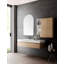 Damiun Metal Flat Wall Mirror-1686386789