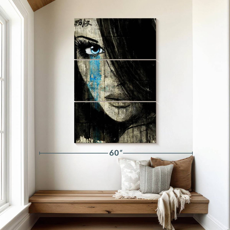 Leisha Deep Pool, 50" H x 32" W
