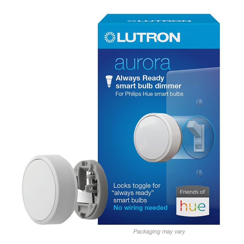 Gradateur rotatif blanc Lutron Aurora