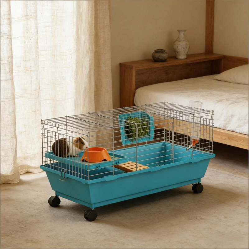 Mobile Bunny Cage,Small Animal Cage