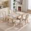 Ensemble de 2 chaises de salle à manger, chaises rembourrées avec dossier en éventail, techniques de tréfilage et de sculpture, démontables, pour le salon, la cuisine, le restaurant, beige