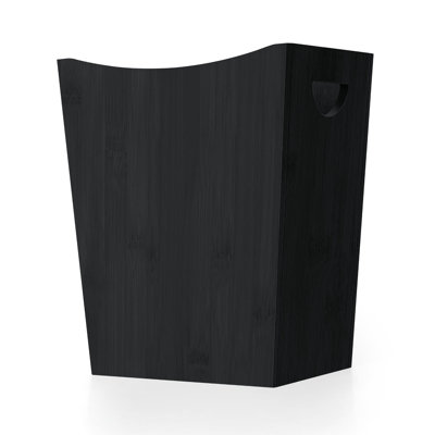 Bamboo Open Waste Basket - 2 Gallons