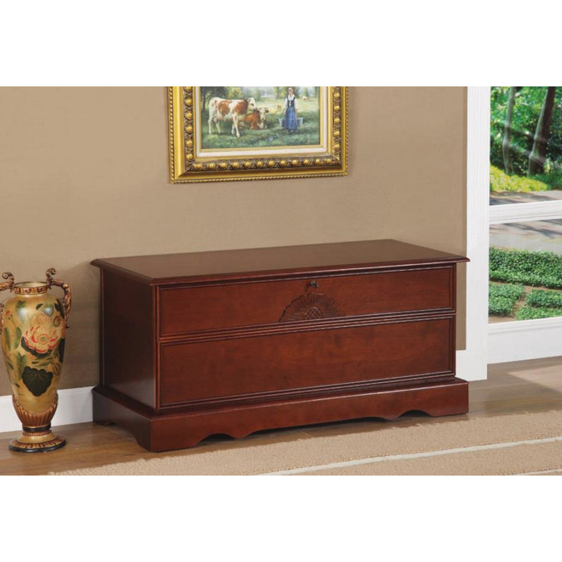 Virgie Accent Cabinet, Warm Brown