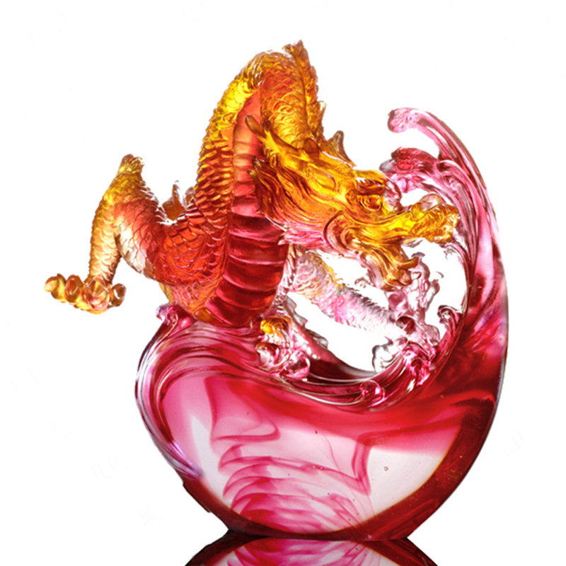Sculpture de cristal en cristal