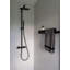LAVANDA Metal Floating Shelf with Towel Bar-1289364958