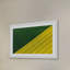 «Green And Yellow Crops», reproduction d'art encadrée-18525711