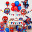 10 Pcs Spiderman Party Decoration Balloons, Spiderman Party Supplies