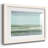 Aqua Reflections I - Matted and Framed Under Acrylic Glass, Large Living Room Wall Art-595100755
