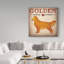 «Golden Dog at Show No VT», reproduction d'impression sur toile tendue-31877410