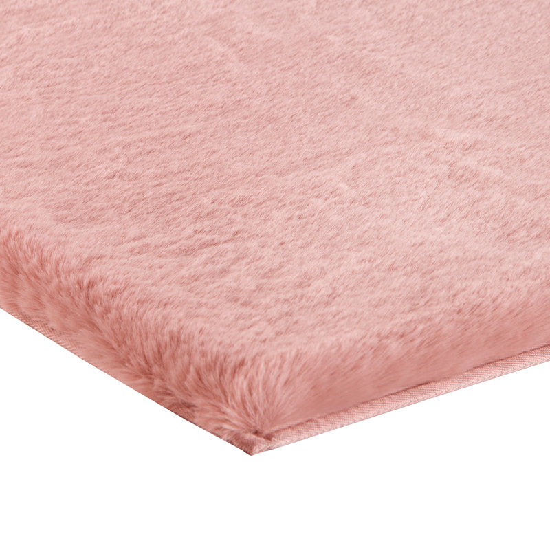 Tapis pour salle de bain antidérapant, Mauve