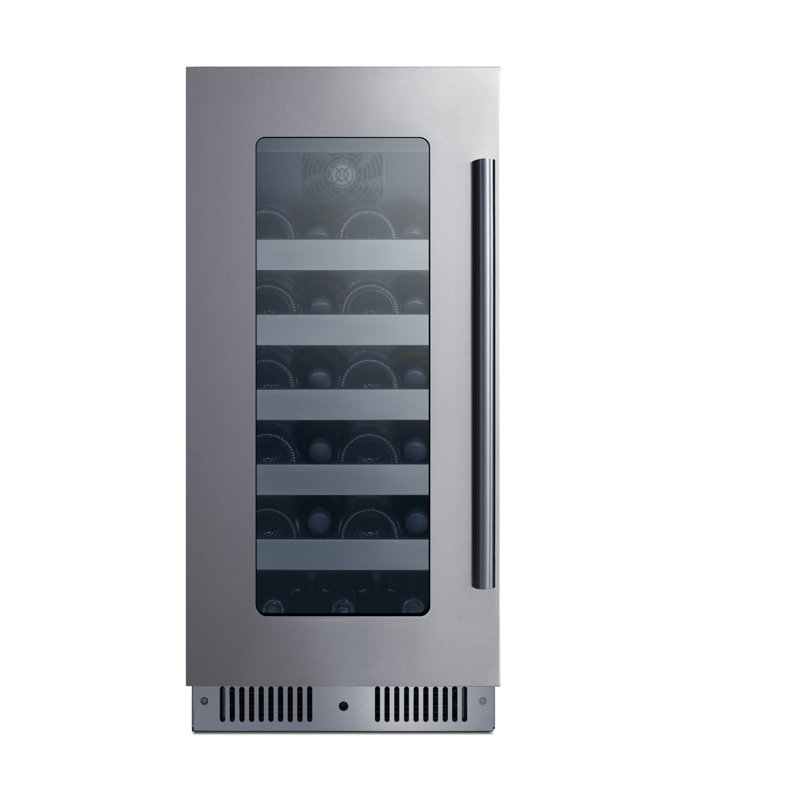 Summit Appliance  15" Wide Built-In Wine Cellar, Left Handed
