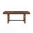 Transitional Rectangular Dining Table Wooden Frame Kitchen