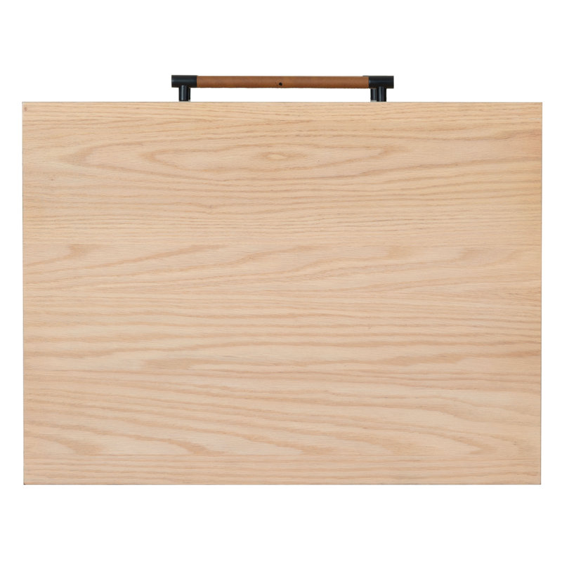 Chandri 2 - Drawer Nightstand, Oak/Black