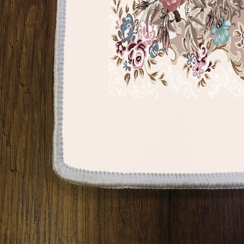 Elegant Hall Carpet, 31.5 x 78.7 inches | 100% Polyester, 0.4 inch Pile Height | Antibacterial, Non-Slip PVC Felt Dot Underside | Machine Washable, Durable Woven Design | Perfect for Entryways & Living Spaces
