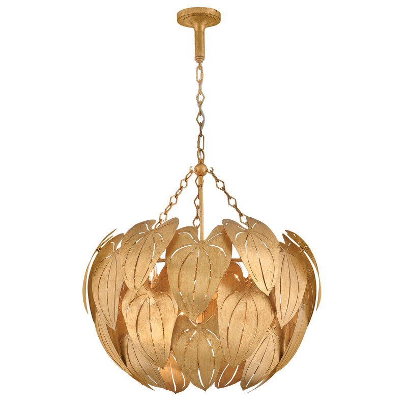 Fredrick Ramond Camille Medium Chandelier, 6 Lights