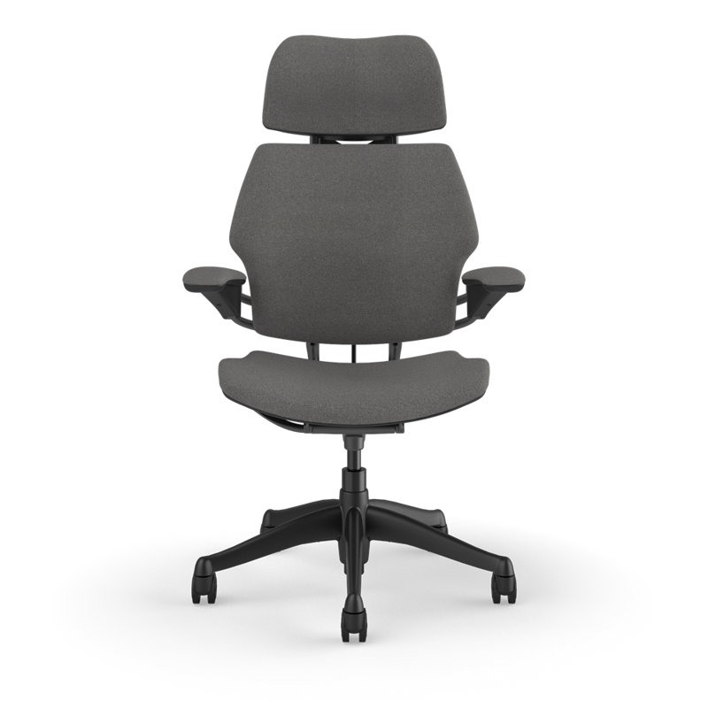 Freedom Headrest Ergonomic Task Chair - Autumn, Gray - 13