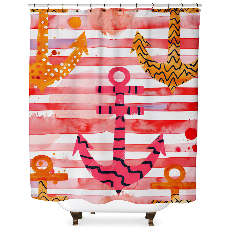 Blaire Shower Curtain, 74" H x 71" W
