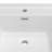 48" Solid Surface Single Bathroom Vanity Top In White With Sink