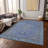 Machine Washable Indoor/Outdoor Claudian ACN1651 Blue Rug-104366061