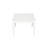Lilah White Aluminum Coffee Table