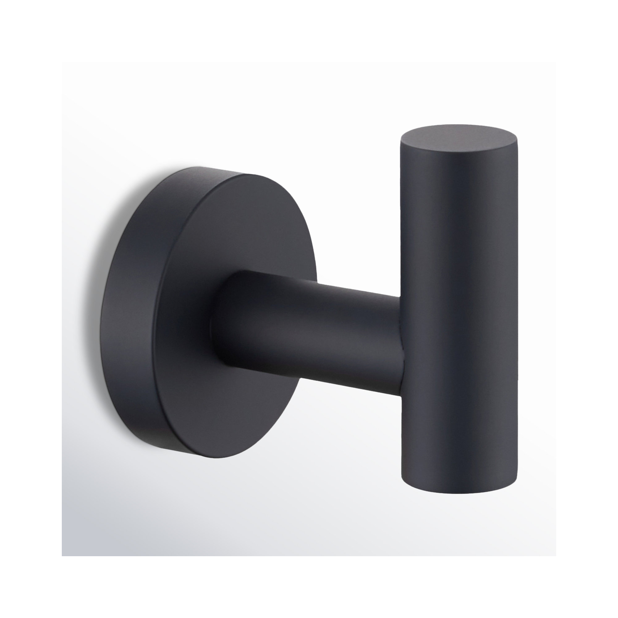 Wall Mounted Towel Hook, Black