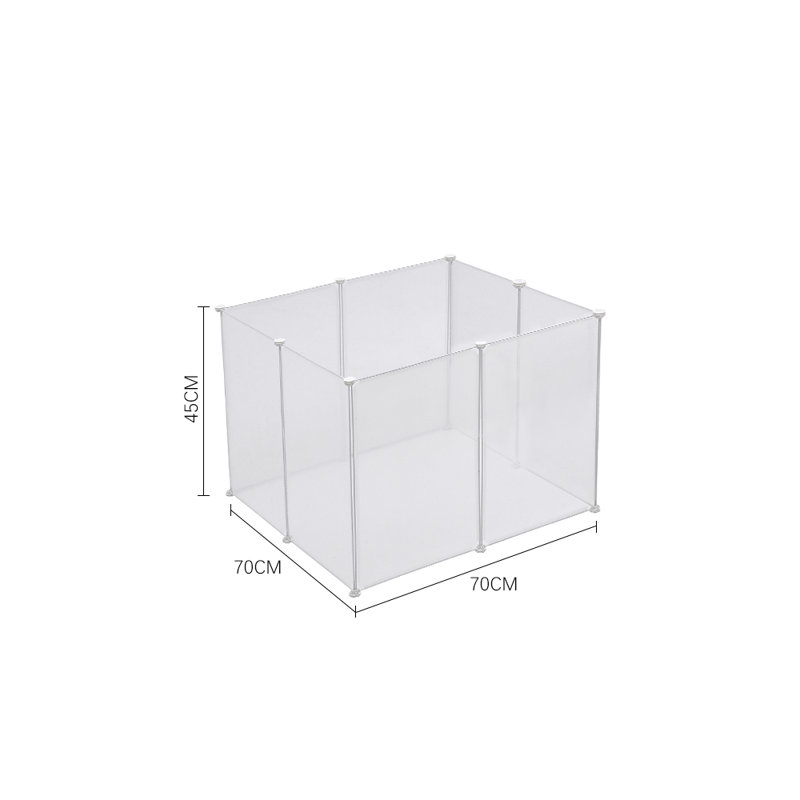 Free Standing Pet Gate, 70 cm
