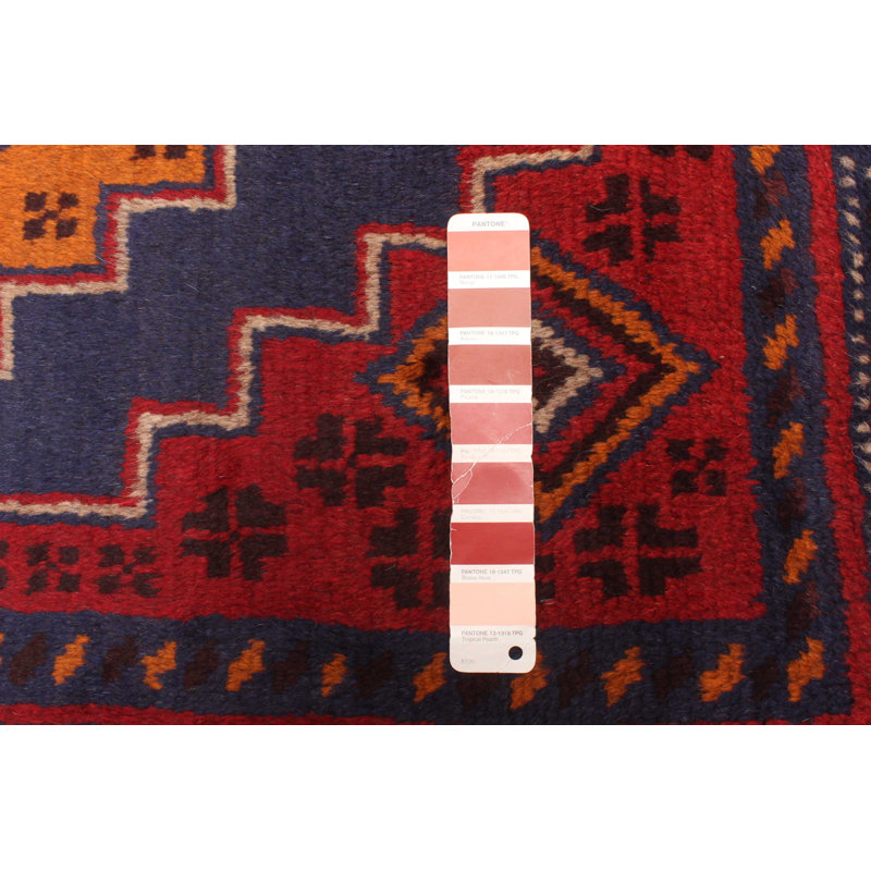 Rizbaft Red Rug 3'5" x 6'7"