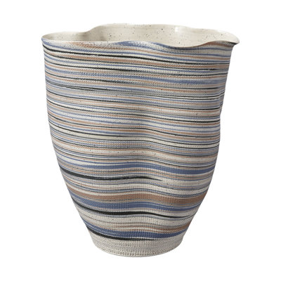 Undulation Handcrafted Ceramic Table Vase
