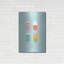 Luxe Wall Art «Summer Bathing Suits Blue» par Ann Kelle Designs, art mural en métal-102866281