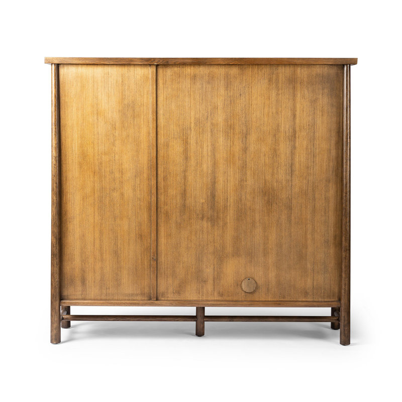 Armoire de rangement à 6 tablettes Marzavion, Brun