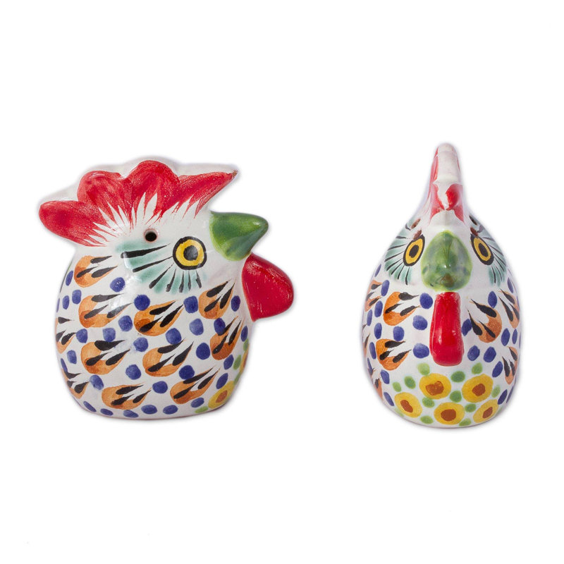 Ensemble salière et poivrière Brittanee Farm Roosters