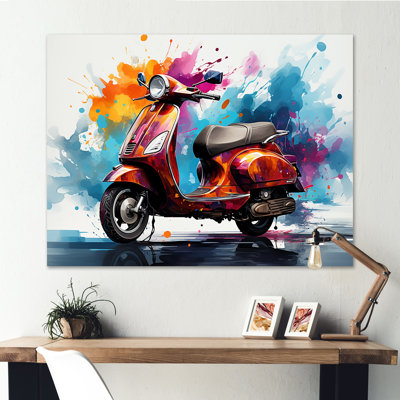 " Graffiti Scooter Delight II "