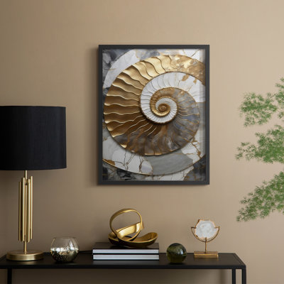«Plaster Dreams III», reproduction encadrée - bois massif