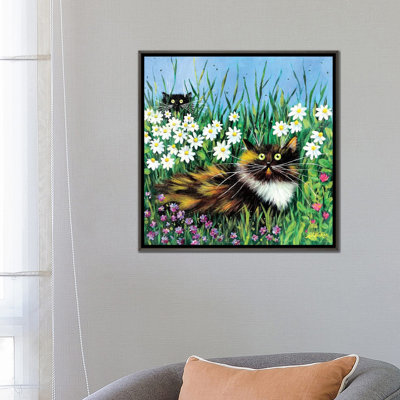 «Flower Prowler» par Kim Haskins - impression d'art graphique
