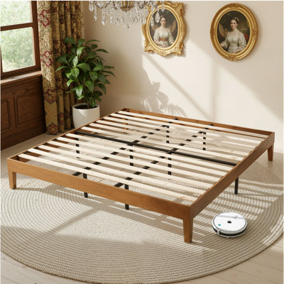 Solid Wood Platform Bed