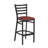 Brixton Hercules Series Ladder Back Metal Restaurant Barstools-49305572-49305574-107732048