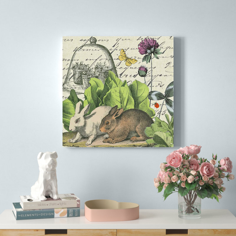 Garden Lapin II, H 20 po x l 20 po