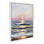 Atlantic Sunset by Mary Sparrow Framed Canvas Wall Art Print-1460748849
