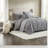Piece King Bedding Sets, Polyester Jacquard Modern Luxury For Home