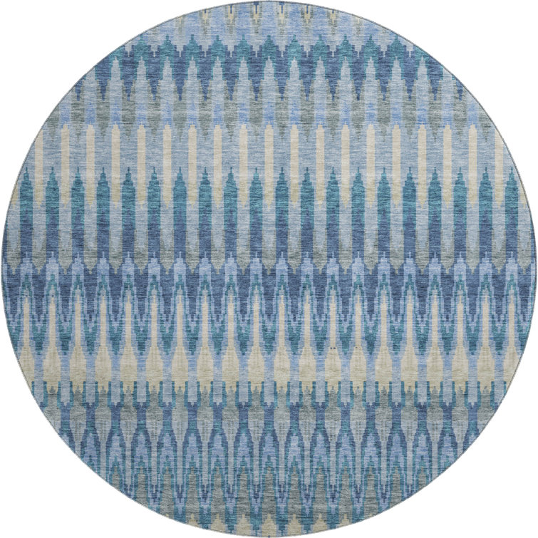Premium Machine Washable Prisco Denim Rug