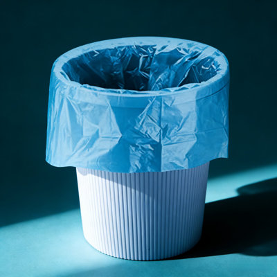 Petits sacs à ordures solides de 4 gallons, sacs à ordures minces et durables de 100 unités pour la cuisine, le bureau, la salle de bain, la chambre à coucher et les poubelles, sacs jetables résistants aux déchirures et aux fuites