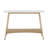 Mid-Century Console - Solid Wood Frame, Top & Extra Shelf Space All Storage-608960172