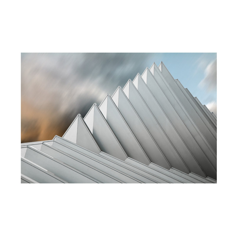 Art sur toile de la pyramide Gilbert II, H 12 po x l 19 po