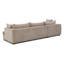 Canapé modulaire avec rangement Fauve brun Ferland-1805403205
