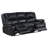 Elodie Black Upholstered Motion Reclining Sofa-1183262316