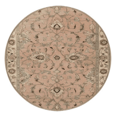 Machine Washable Tabriz Brown Area Rug