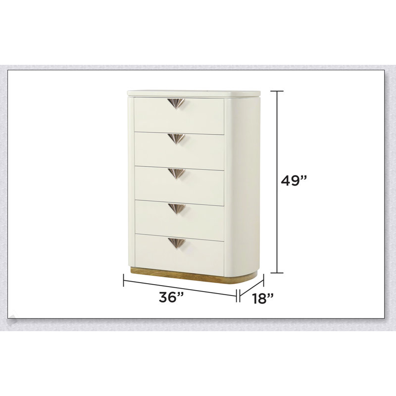 Commode 5 tiroirs La Pierre