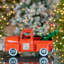 Camion de Noël à l'ancienne avec arbre-820220020