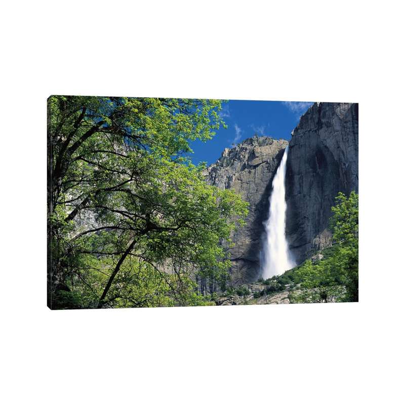 Bridal Veil Falls, Yosemite National Park, California by Tim Fitzharris - Wrapped Canvas Gallery-Wrapped Canvas Giclée