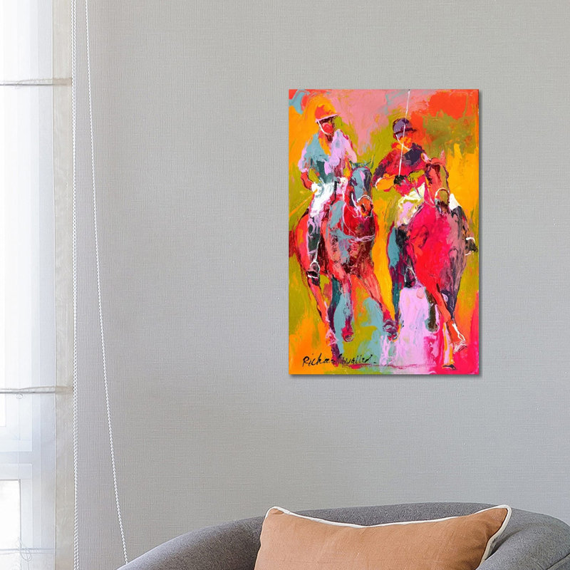 Polo II by Richard Wallich - Wrapped Canvas Print, 66.04 cm H x 45.72 cm W x 1.91 cm D
